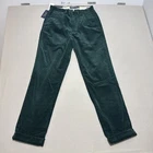 Polo Ralph Lauren Corduroy Trousers Mens  W30 L32 Green Whitman Pant Relaxed Fit