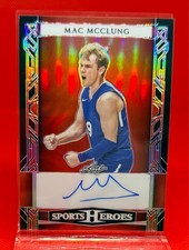 2024 Leaf Metal Sports Heroes Red  05/25 Mac McClung #BA-MMC Auto;