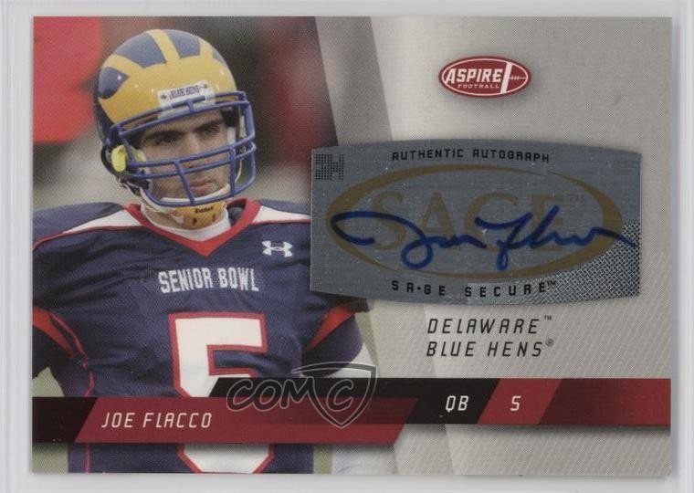Joe Flacco SA-GE Aspire #A4 Autograph