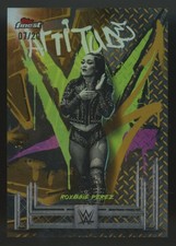 2025 Topps Finest WWE Roxanne Perez Rare Gold Refractor /20 #253