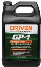 DRIVEN RACING OIL 19508 GP-1 Synthetic Blend 20w50  1 Gallon Jug Motor Oil