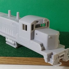 HO Scale, RS 1325 Engine Kit, Shell  frame, PNW Resins
