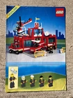 LEGO 6389 Fire Control Center Instruction 1990 Vintage Legoland Manual Only