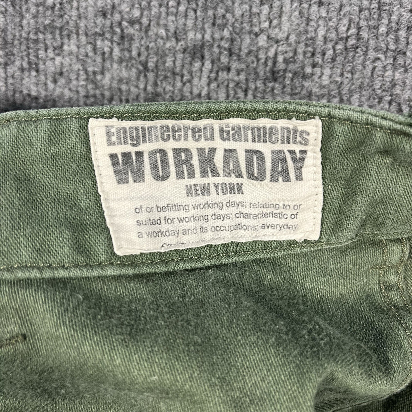 Engineered Garments Workaday Utility Trousers Pan… - image 8