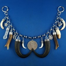 Charivari Trachtenkette Trachtenschmuck Scharivari Schariwari  Bayern Gamshorn