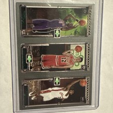2003-04 Topps Rookie Matrix LeBron James, Chris Bosh, Kirk Hinrich #111-117-114