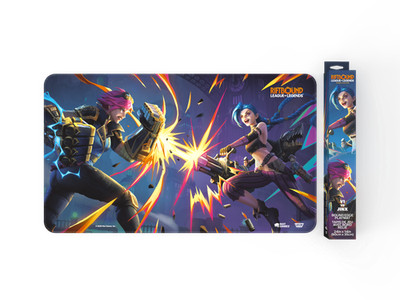 Vendetta: Vi vs Jinx Playmat - Riftbound - Factory Sealed