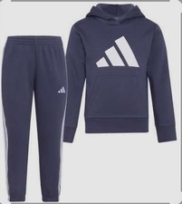 Adidas kids 2 pieces set in a blue size 3t