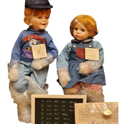 Donna Kelly RuBert Dolls Hannah Henry Time Out Designer Guild Collection COA Box