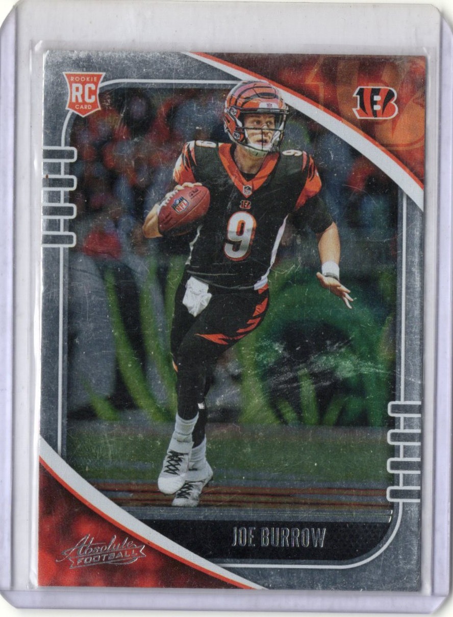 2020 Panini Absolute - Rookie Joe Burrow #158 (RC)