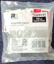 Reliabilt 1,6 cala 41 mm czarny magnetyczny zatrzask szafki 10 - opakowanie fabrycznie nowy!