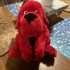 1997 Clifford the Big Red Dog Large Jumbo 20" Laying Plush Scholastic Sidekicks