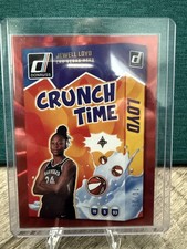 2025 WNBA Donruss Jewel Lloyd Crunch Time Red /25