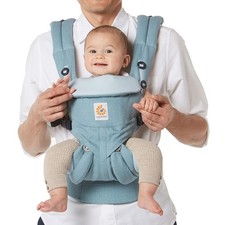 Ergobaby Omni 360 All-Position Baby Carrier LUMBAR SUPPORT , HERITAGE BLUE