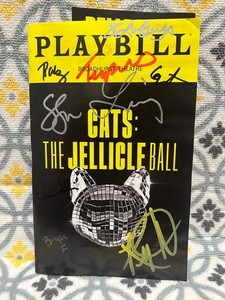 Cats: The Jellicle Ball SIGNED Playbill Autographed Broadway