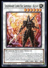 Legendary Lord Six Samurai - Kizan ALIN-EN042 Prices | YuGiOh