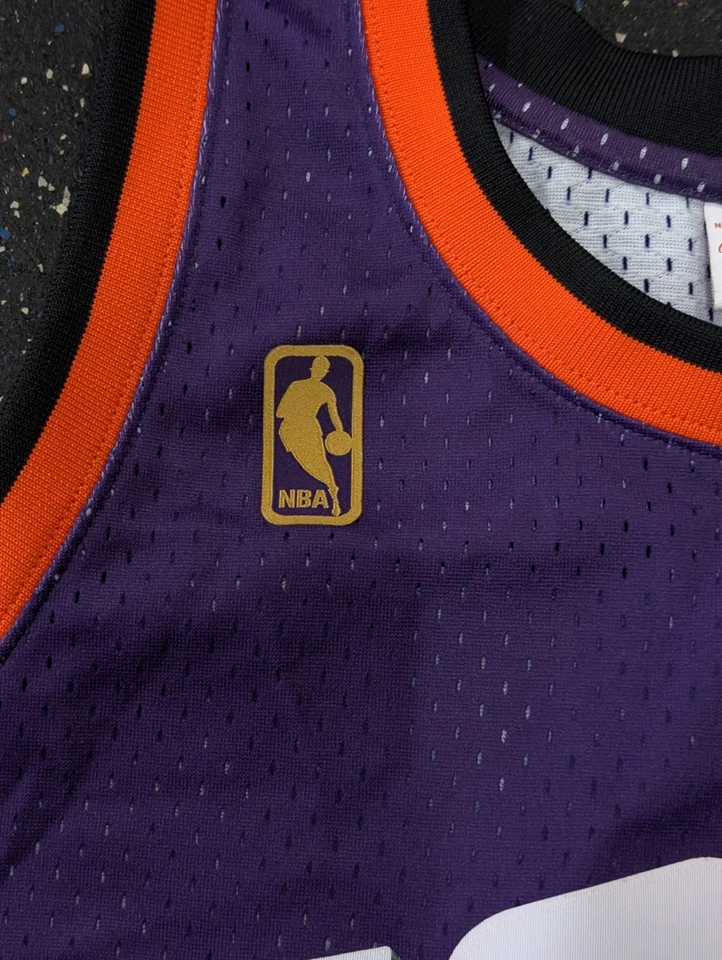 EUC Phoenix Suns Steve Nash #13 Retro Authentic NBA Basketball Jersey Large - Image 4 of 4