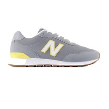 New Balance Scarpe da Uomo 515 Classic Sneakers Sportive Grigie Gialle Bianche