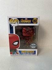 Figura Vinilo Funko Pop Marvel Avengers Infinity War Iron Spider 287 Exclusiva