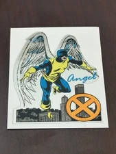 Vintage Marvel X-Men vending machine sticker Angel-prismatic 90s