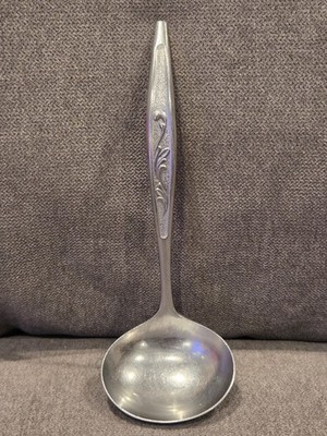 Vintage Carlton Japan Stainless Steel Flatware Ladle Serving Spoon