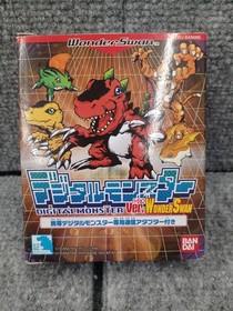 Bandai Digimon WonderSwan Soft Handheld Console Used