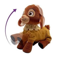 5 Case Pack Disney Wish Walk 'N Talk Valentino Plush Fainting Goat, 11"