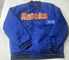 New York Knicks Men  s UltraGame Jacket Medium Retails For 125