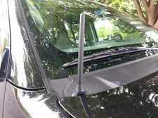 6 3/4" Short Black Antenna Mast Power Radio AM/FM for Nissan Frontier 1998-2023