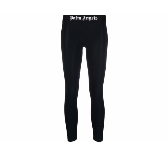 PALM ANGELS CLASIC LOGO LEGGINGS SIZE XL 💯 Authentic