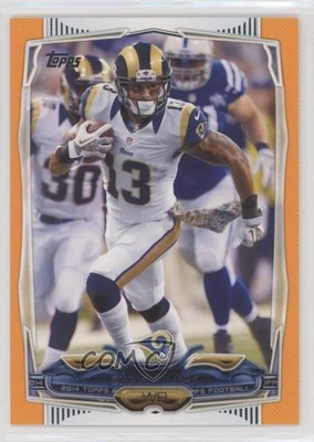 2014 Topps Factory Set Orange 46/96 Chris Givens #74 1c7
