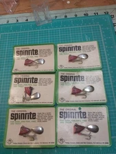 Vintage The Original Spinrite Lures Pedigo .nip 1/4 Oz Lot Of 6