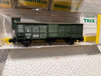 MINITRIX   #  13269  N SCALE GERMAN RAILWAYS FREIGHT CAR