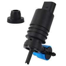 Windshield Washer Fluid Pump, Front Spray Pump Motor blue, black