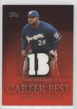2009 Topps Career Best Relics Prince Fielder (Fielding; Series 1) #CBR-PF 2d8
