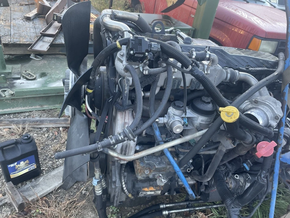 Motor eléctrico dorsal Maxxforce International 2009 modelo 7,6 L GDT285 Foto 3 de 4