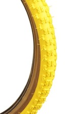 Kenda K50 Comp 3 tread BMX skinwall tire - 20" X 1.75" - YELLOW