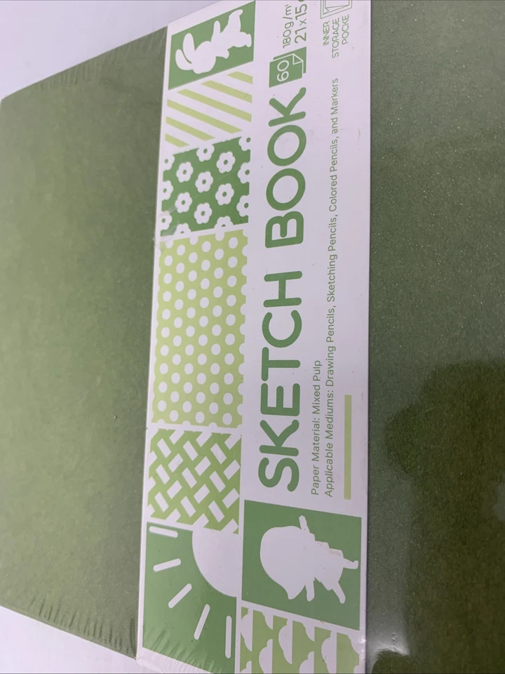 Cuaderno de bocetos Arrtx, libro de bocetos de tapa dura 180GSM/90 lb, cuaderno de bocetos artístico sin ácido A5 Foto 3 de 3