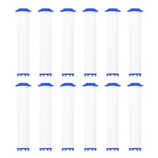 12Pcs Shower Head Filter 4.1 Inch PP Cotton Filter Cartridge Replacement