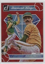 2023 Panini Donruss Diamond Kings Holo Red 1017/2023 Rollie Fingers #18 HOF y0i