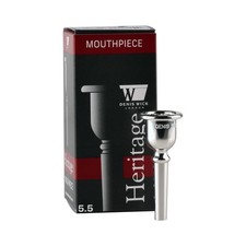 Denis Wick Paxman French Horn Mouthpiece Silver-Plated, PAX-5.5 - V-Type Back...