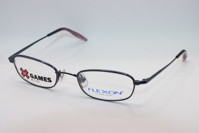NEW MARCHON FLEXON XGAMES ULTRACROSS BLUE TORNADO AUTHENTIC EYEGLASSES 45-18