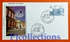 C57 -ITALY 2000 UNIVERSITY OF COSENZA ENVELOPE 1ST DAY FDC WATERMARK GOLD