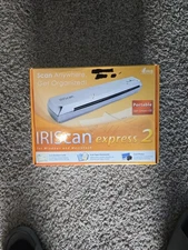 IriScan Express 2-Scan Documents Photos Business Cards Portable Usb Scanner 