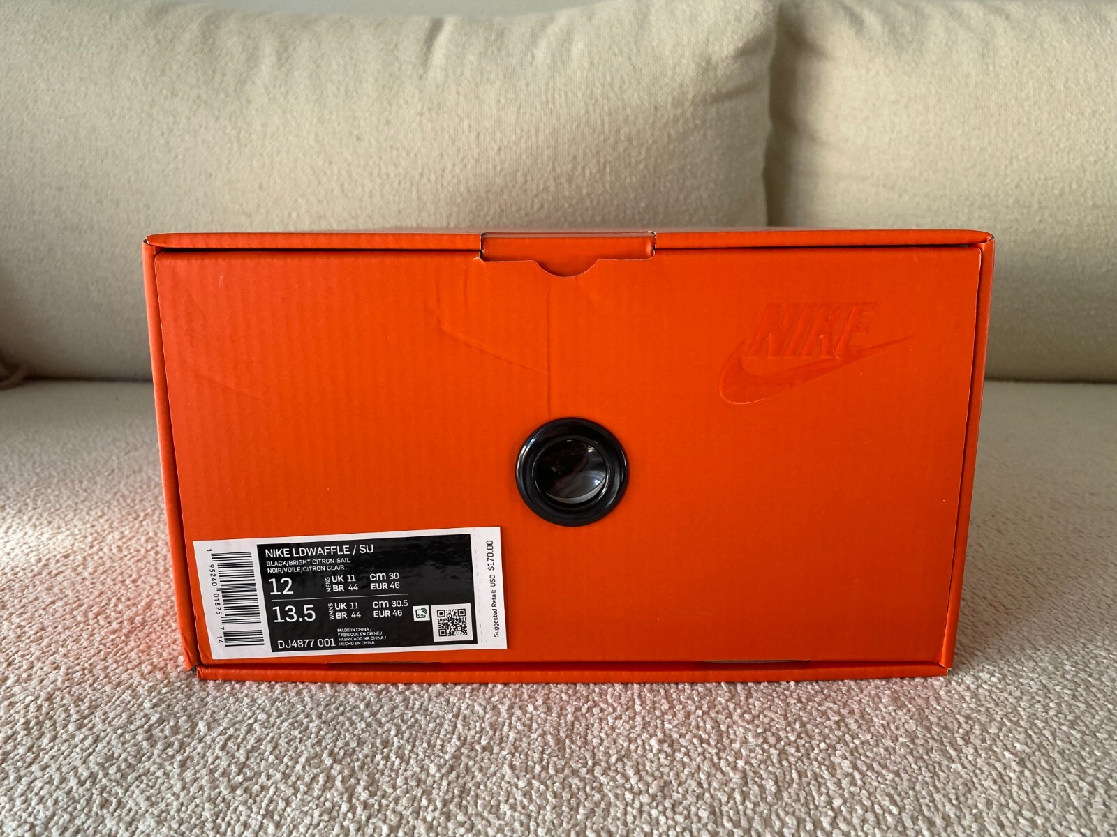 SACAI X NIKE Taglia 12 Nike sacai x Undercover x LDWaffle Bright Citron