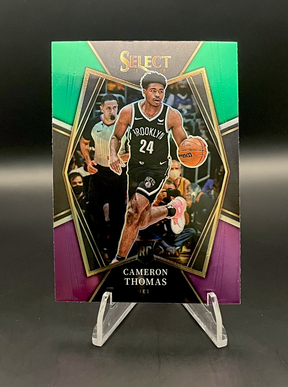 Cameron Thomas RC Tri-Color 2021-22 Select Premier