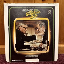 Vintage the sunshine boys 1981 video disc CED George Burns Walter Matthau
