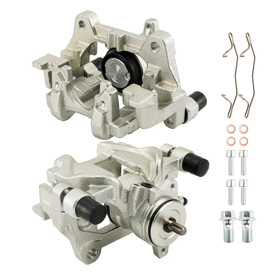 Par de pinzas de freno traseras izquierda derecha para Ford Fusion 2013-2020 Lincoln Continental MKZ Foto 2 de 4