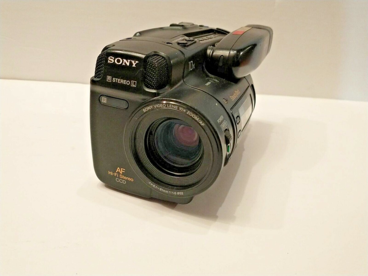 NO TEST* SONY CCD-TR91 STEADY SHOT HANDYCAM VIDEO 8 10X