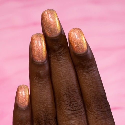 ILNP Peach Ring - Soft Orange Shimmer Nail Polish - Picture 4 of 5